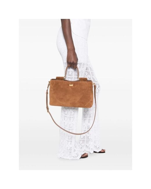 Dolce & Gabbana Brown Dolce & Gabbana Satchels & Cross Body Bags