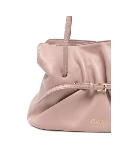 Prada Pink Shoulder Bags