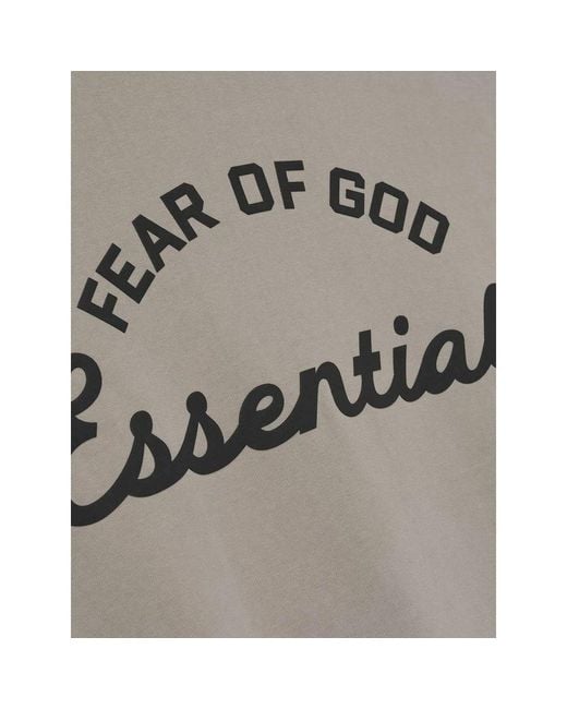 Fear Of God Gray Training 90S Long-Sleeved T-Shirt for men