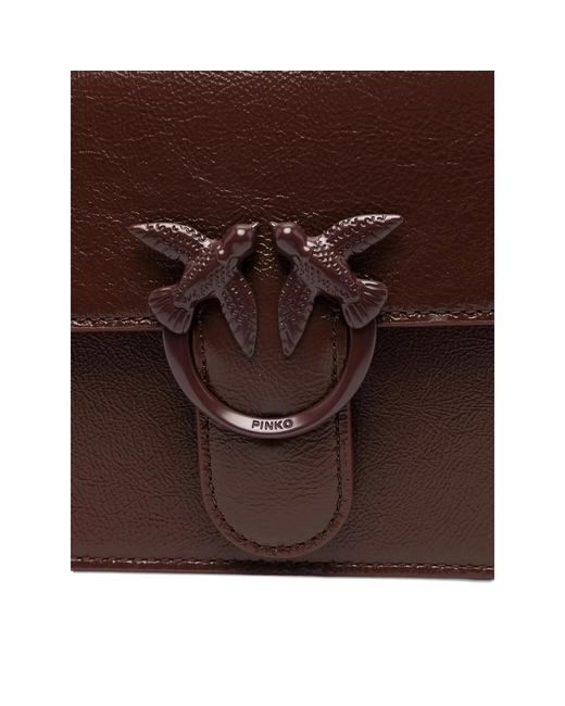 Pinko Brown Tote Bag