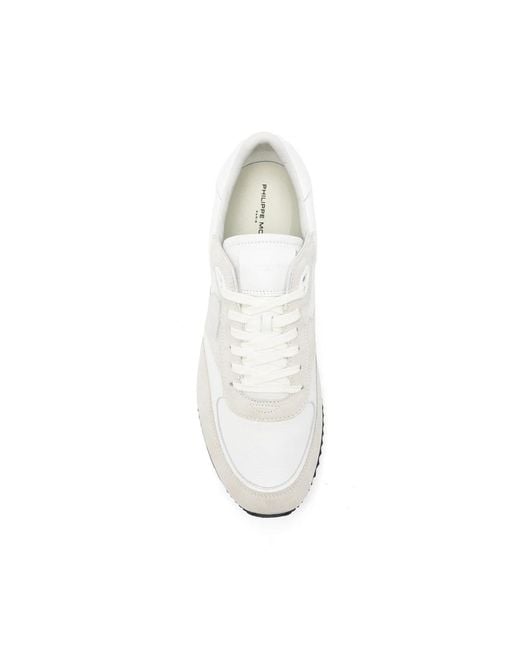 Philippe Model White Sneakers for men