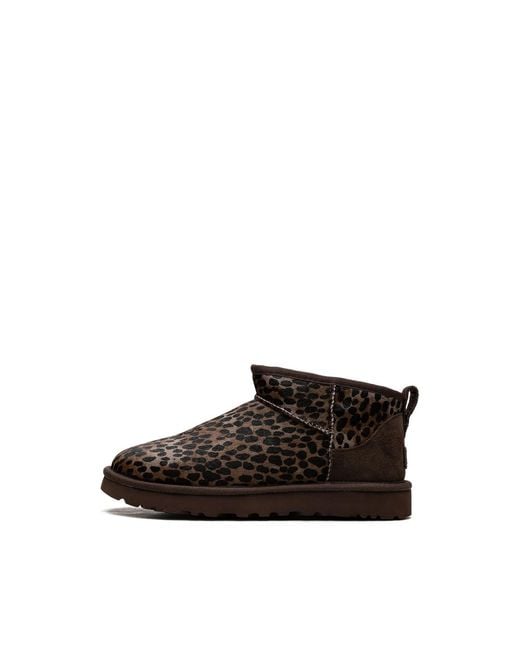 Ugg Brown Classic Ultra Mini Caspian "Burnt Cedar" Boots