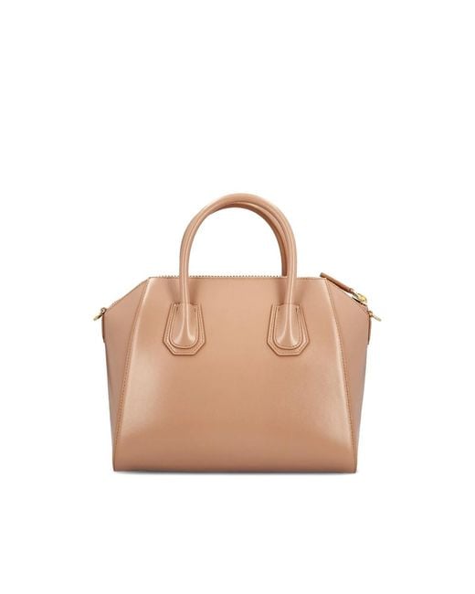 Givenchy Natural Antigona Leather Small Tote Bag