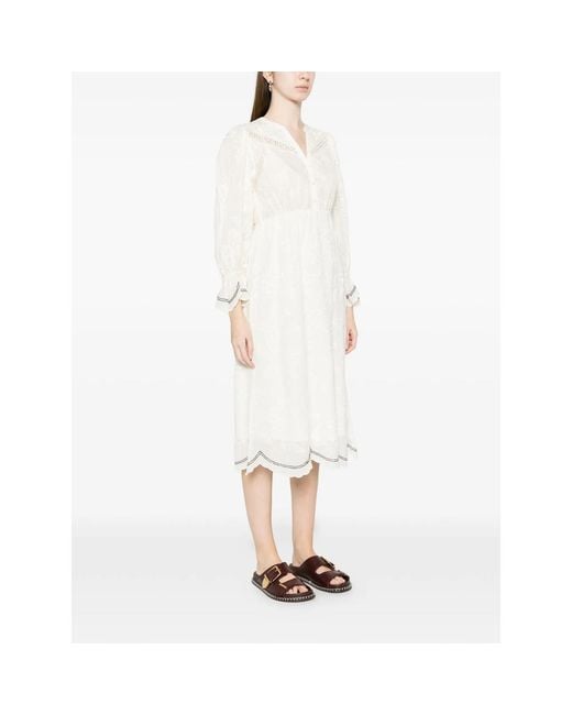 Ba&sh White Midi Dresses