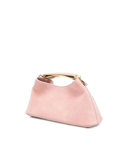 Elleme Pink Mini Boomerang Tote Bag