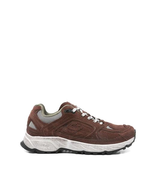 Low Classic Brown Suede Sneakers