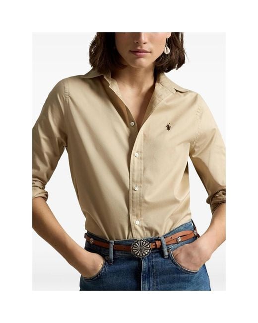 Ralph Lauren Natural Cotton Twill Shirt