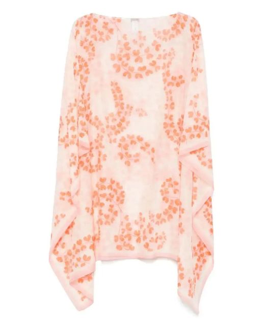Lanvin Pink Rateau Kaftan