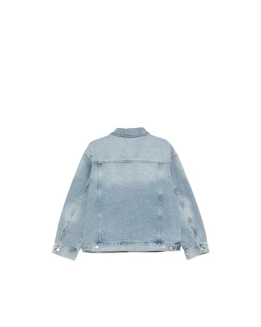 DUNST Blue Flap-Pocket Denim Jacket for men