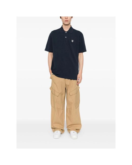 Maison Kitsuné Blue Sweaters for men