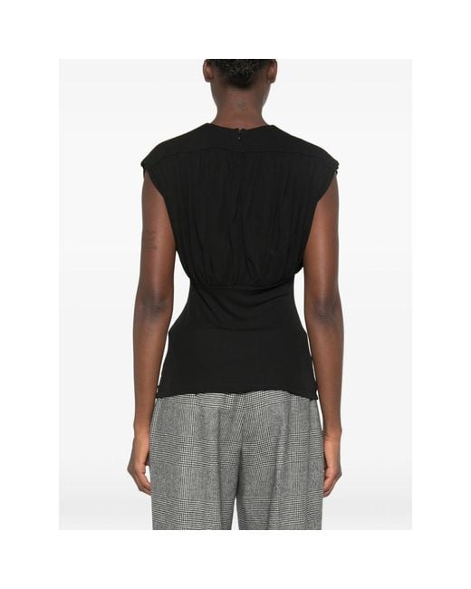 Anine Bing Black Sleeveless Top