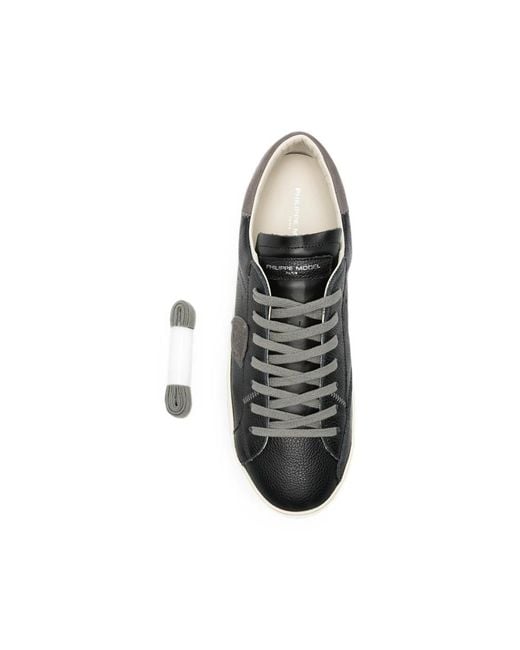 Philippe Model Black Sneakers for men