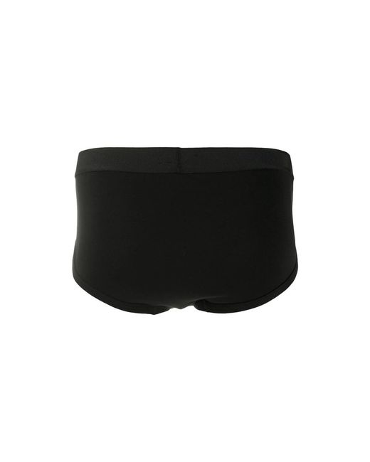 Tom Ford Black Stretch Cotton Brief for men