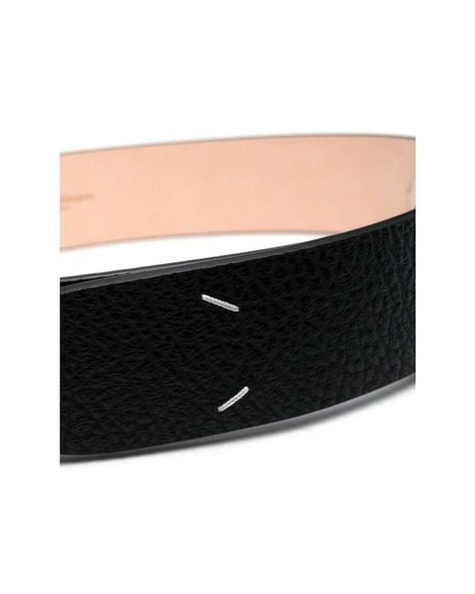 Maison Margiela Black Belts for men
