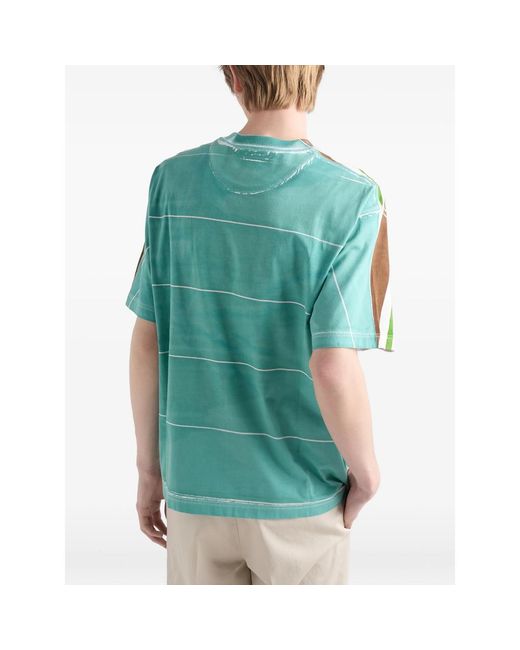 Prada Green T-Shirts & Vests for men