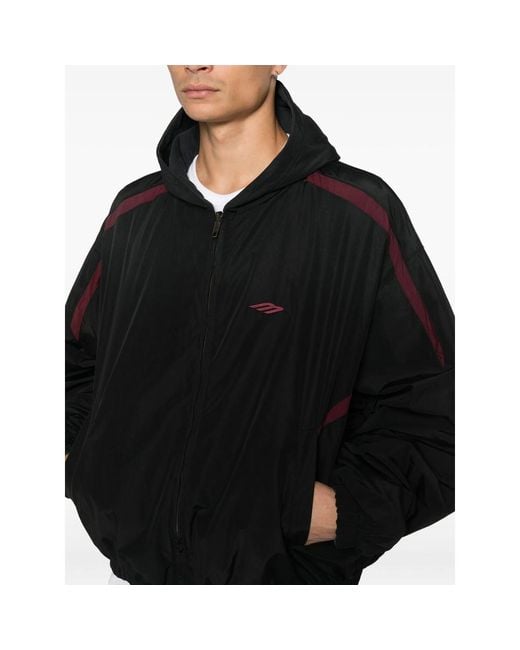 Balenciaga Black Zip -Fastening Hoodie for men