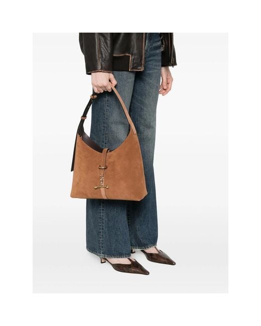 Strathberry Brown Shoulder Bags
