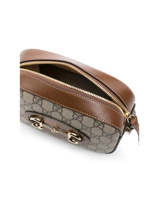 Gucci Gray Shoulder Bags