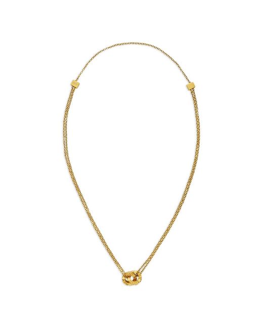 Versace Metallic Necklaces for men
