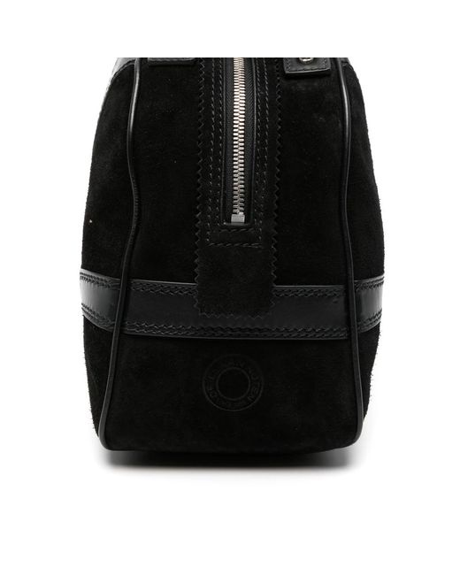 Dries Van Noten Black Panelled Tote Bag for men