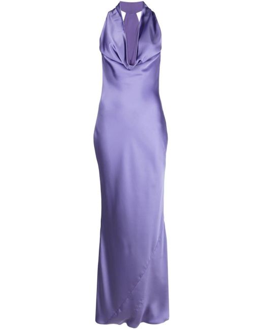 Norma Kamali Purple Dresses