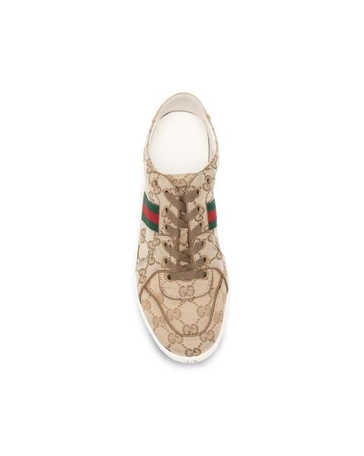 Gucci Natural Neutrals Trainers