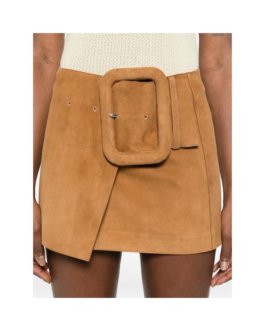 AMI Brown Skirts