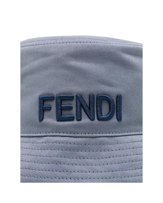 Fendi Blue Hats