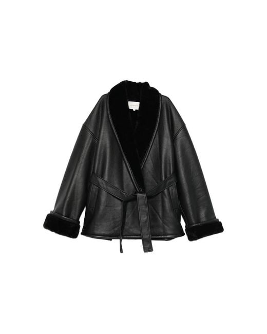 Viktoria Chan Black Belted Jacket for men