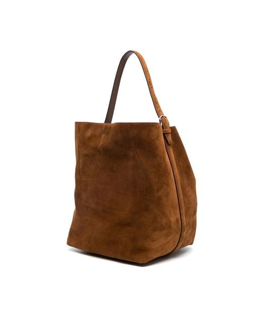 Totême  Brown Tote Bags