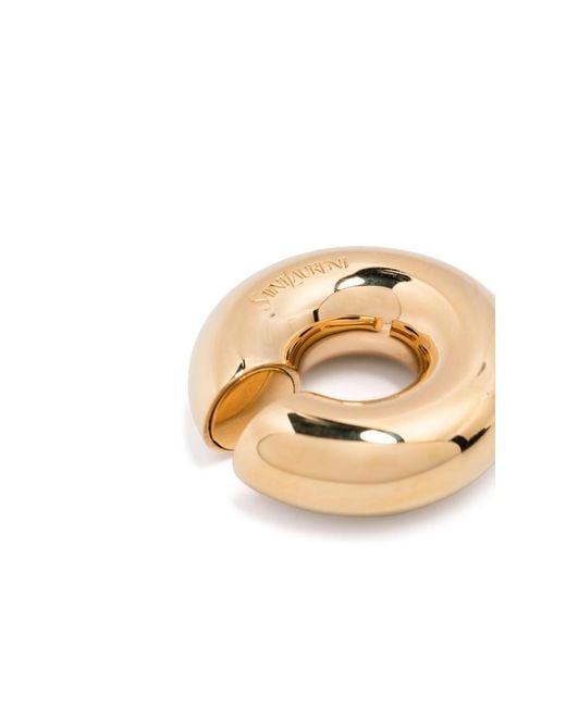 Saint Laurent Metallic Earrings