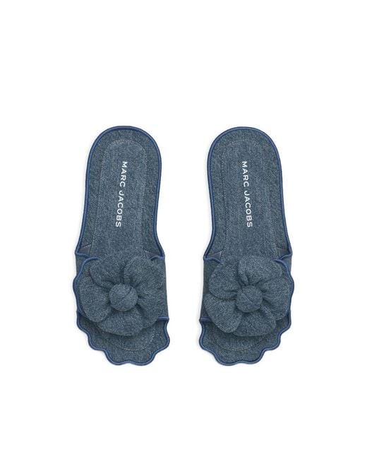 Marc Jacobs Blue Open-Toe Sandals