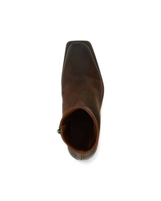 Marsèll Brown Tex Tex Ankle Boots for men
