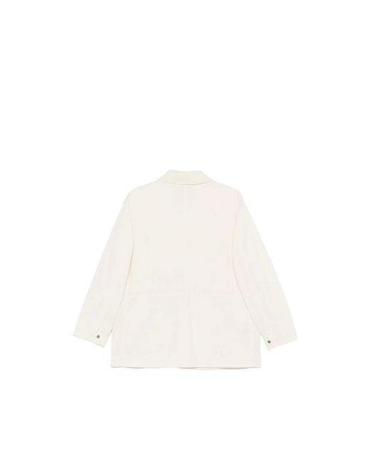 DUNST Natural Flap-Pocket Collared Jacket for men