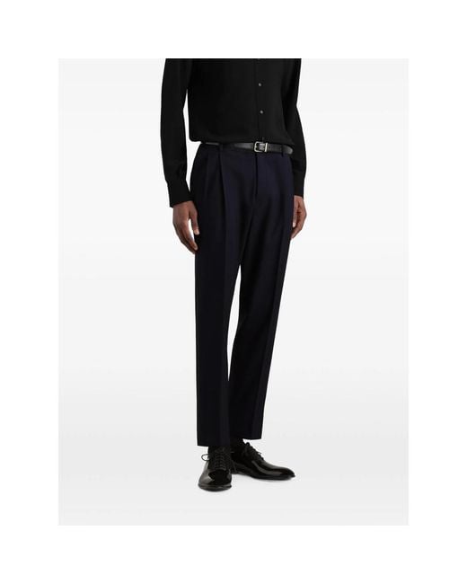 Dolce & Gabbana Black Single-Breasted Two-Piece Wool Tuxedo Suit for men