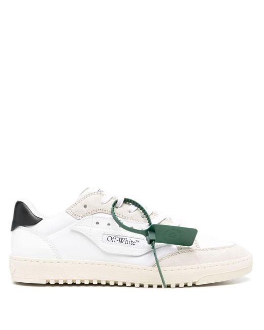 Off-White c/o Virgil Abloh White Off- 5.0 Leather Sneakers for men