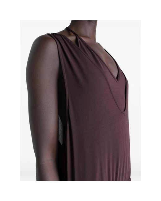 Lemaire Purple Dresses