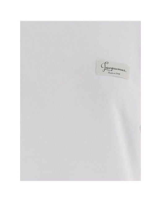 Jacquemus White T-Shirts And Polos for men