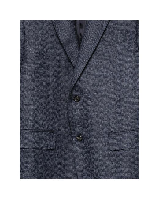 Canali Blue Jacket for men