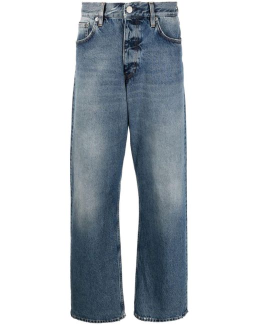 sunflower Blue Loose-Fit Organic-Cotton Jeans for men