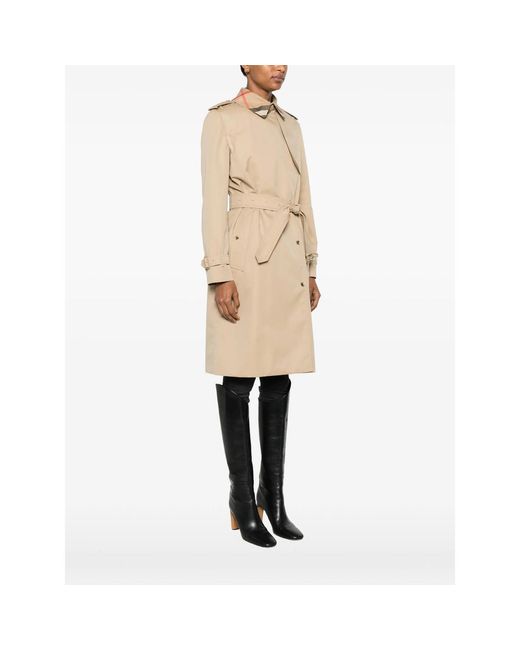Burberry Natural Neutrals Coats