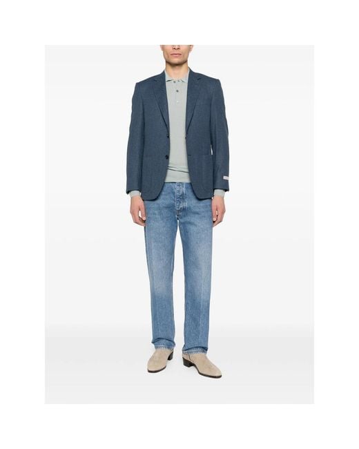 Canali Blue Jackets for men