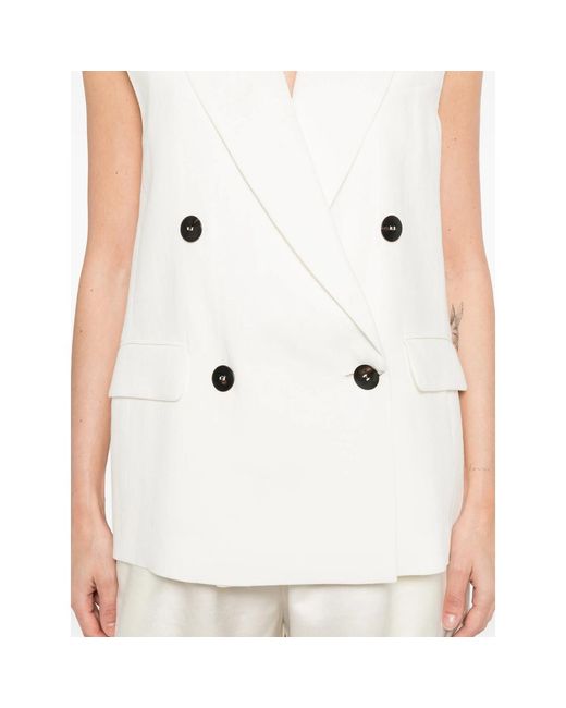 Max Mara White Jackets
