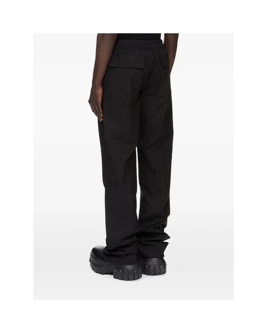 Rick Owens Black Trousers for men