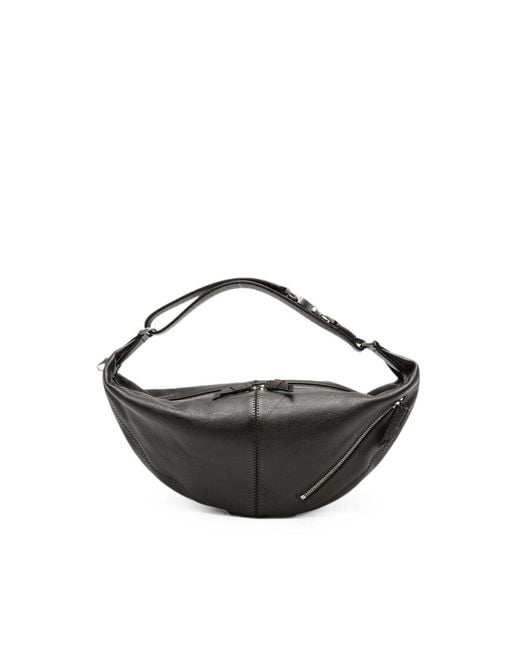 Lemaire Black Mini Quiver Tote Bag