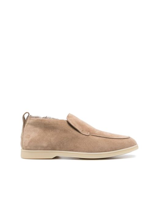 Henderson Natural Felix Suede Loafers for men