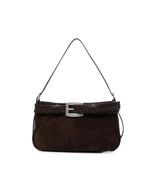 Staud Black Brooklyn Shoulder Bag