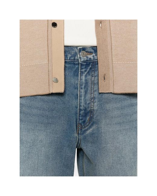 DUNST Blue Cotton Jeans for men