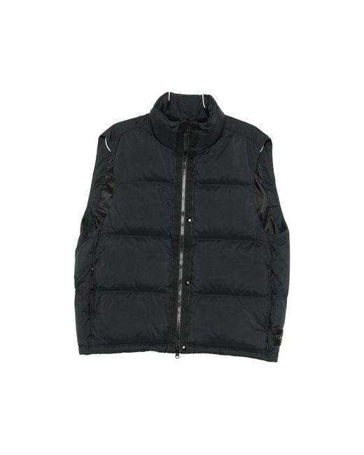 Stone Island Black T-Shirts & Vests for men