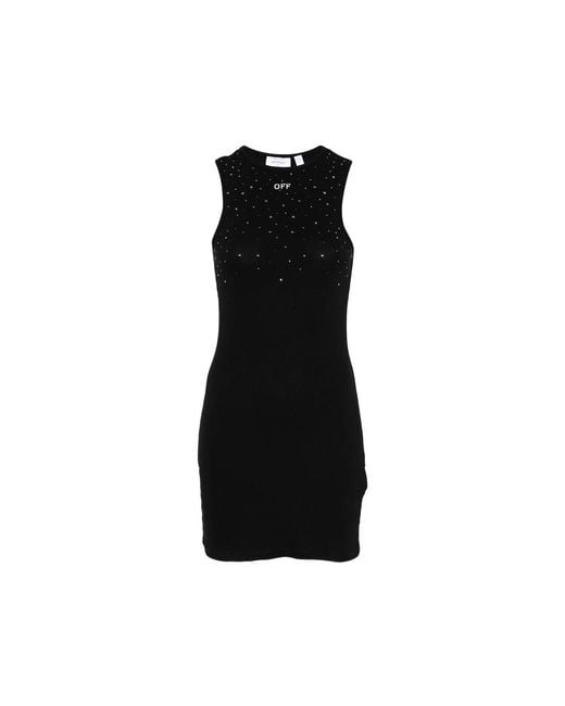 Off-White c/o Virgil Abloh Black Short Dresses